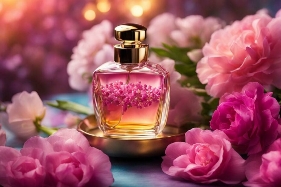What is the symbolic meaning of perfume as a gift